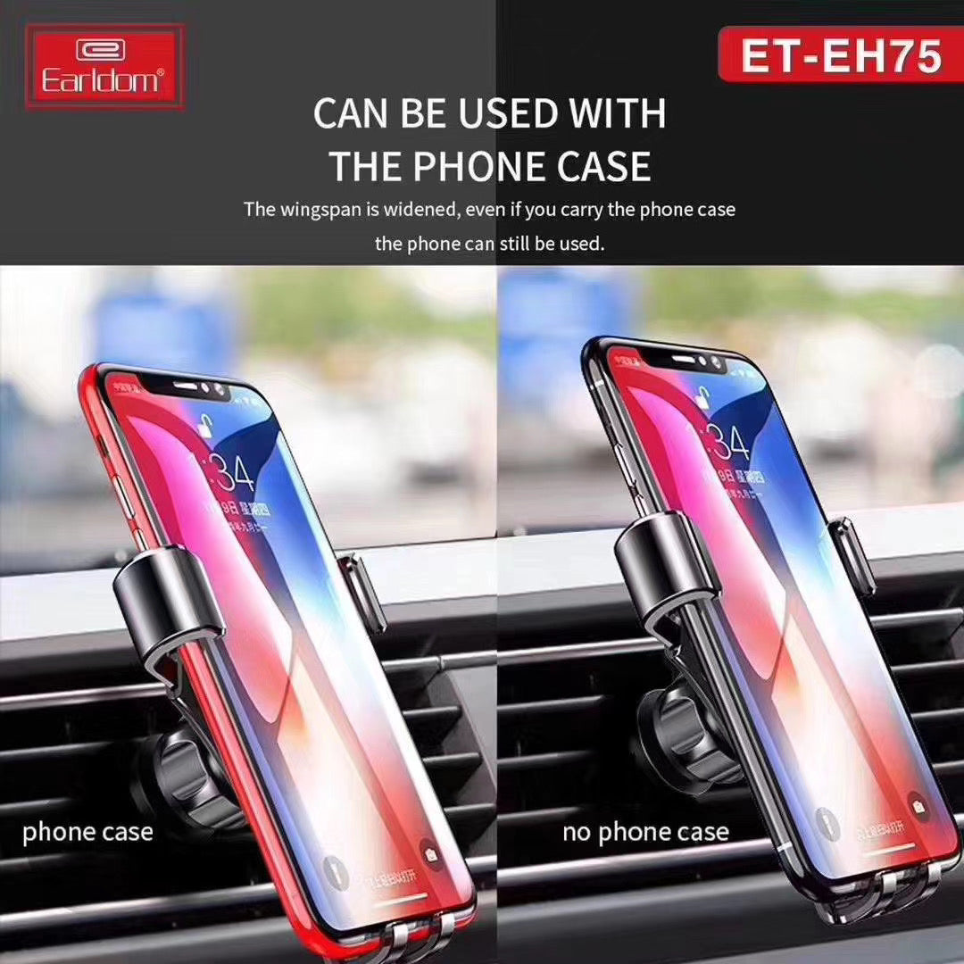 Ealdom Car Mount Air Vent Mobile Phone Holder Ealdom Car Mount Air Vent Mobile Phone Holder